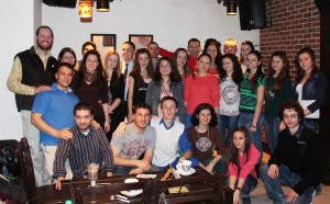 poză de grup cu Ryan