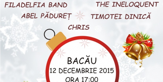 poster E vremea colindelor - Bacau