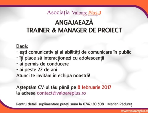 We’re Hiring a Trainer & Project Manager